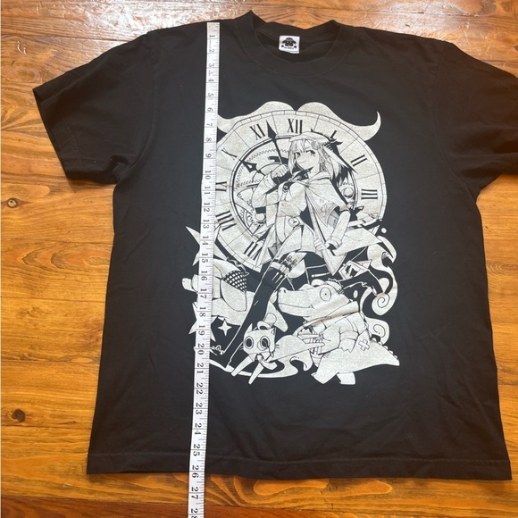 Hololive Bubba Watson Amelia Birthday Commemoration 2022 Black Anime Graphic Tee - Picture 4 of 7